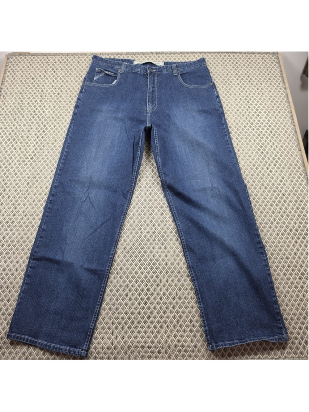 Paco Jeans NYC Relaxed Fit Jeans Men’s Size 40x32 Blue Denim Pants Y2K - Picture 3 of 14